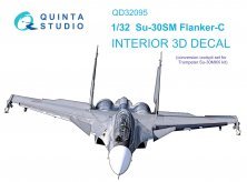 1/32 Su-30SM 3D-Printed & color Interior conversion set