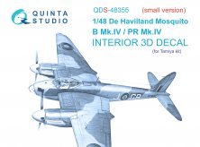 1/48 DH Mosquito B Mk.IV/PR Mk.IV SMALL
