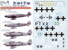 Eagle Cal Décals 1/72 Bf-109G et Fw-190A-6 JG 300 Eagle Cal Décals 1/72 Bf-109G et Fw-190A-6 JG 300