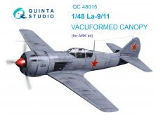 1/48 Vacu canopy for Lavochkin La-9/11