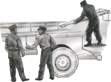 1/72 German WWII Personnel for V2 Transp.