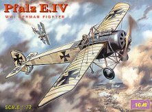ICM Pfalz E.IV WWI German Fighter 1/72