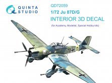 1/72 Ju 87 D/G 3D-Print & color Interior
