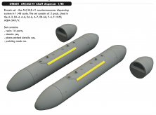 Brassin 1/48 AN/ALE-41 Chaff dispenser