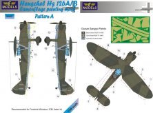 1/48 Henschel Hs-126A/B Pattern A camouflage pattern paint masks