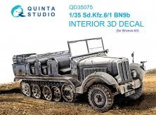 1/35 Sd.Kfz.6-1 BN9b color Interior