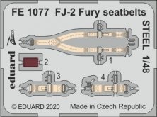 1/48 FJ-2 Fury seatbelts STEEL