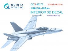1/48 F/A-18A++ 3D-Print & color Interior SMALL