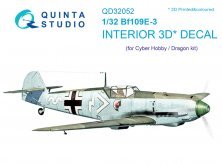 1/32 Bf 109E-3 3D-Print & colour Interior