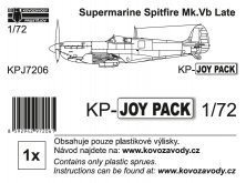 KP Spitfire Mk.Vb Late 1/72 Maquette Avion