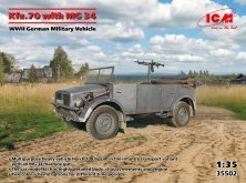 1/35 Kfz.70 with MG 34, German WWII Military Vehicle