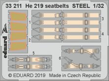 1/32 He 219 seatbelts STEEL