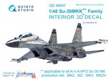 1/48 Su-30MKK 3D-Print & colour Interior decal