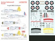Techmod D�calcomanies Vought SB2U Vindicator 1/72