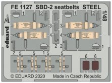 1/48 SBD-2 seatbelts STEEL