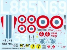 Berna Decals MS.406C1 Aces Dorcy Raphenne Romey 1/32 Berna Decals MS.406C1 Aces Dorcy Raphenne Romey 1/32