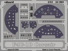 F4U-1 Corsair dashboard  1/32  (TRU)