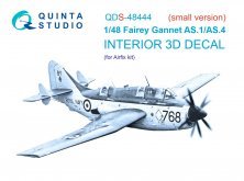 1/48 Fairey Gannet AS.1_AS.4 Interior Small version for Airfix