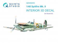 1/48 Spitfire Mk.II 3D-Print & color Interior