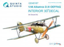 1/48 Albatros D.III OEFFAG 3D-Print & colour Interior