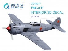 1/48 La-11 3D-Printed & color Interior