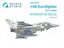 1/48 Eurofighter twin seater Interior for Revell