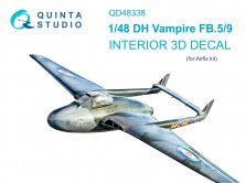 1/48 DH Vampire FB.5/FB.9 Interior for Airfix