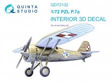 1/72 PZL P.7a Interior for Arma Hobby