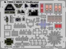 1/72 SB2U-3 Vindicator Detail PE set (SP.HOBBY)