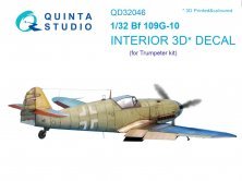 1/32 Bf 109G-10 3D-Print & colour Interior