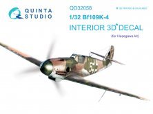 1/32 Bf 109K-4 3D-Print & colored Interior