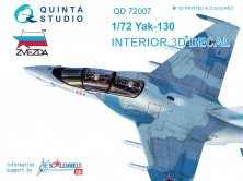 1/72 Yak-130 3D-Print & colour Interior decal
