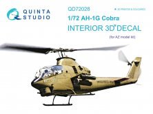 1/72 AH-1G 3D-Print & coloured Interior