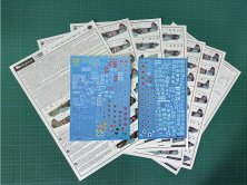 Begemot Decalcomanie Yakovlev Yak-9 1/72 84 Varianti