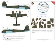 1/32 Messerschmitt Me-410A-1/U-2 Hornisse Pat B Kg 51 Camouflage