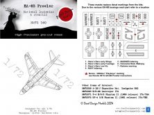 1/72 Grumman EA-6B Prowler National Insignia mask for Hasegawa