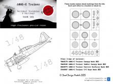 1/48 Mitsubishi A6M2-K Zero Reisen National Insignias for Eduard