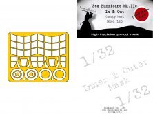 Dead Design Models Hawker Sea Hurricane Mk.IIc 1/32 Mask Dead Design Models Hawker Sea Hurricane Mk.IIc 1/32 Mask