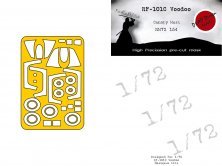 1/72 McDonnell RF-101C Voodoo masks for Hasegawa