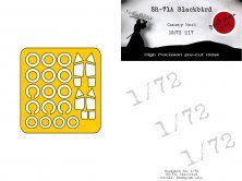 1/72 Lockheed SR-71A Blackbird mask for Monogram