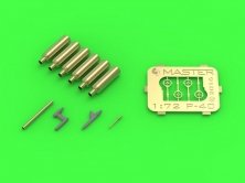 1/72 Curtiss P-40 E-N blast tubes, gunsight & pitot