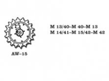 1/35 M 13/40  M40  M13 M14/41  M15/42  M42 sprocket wheels