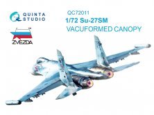 1/72 Vacu canopy for Su-27SM