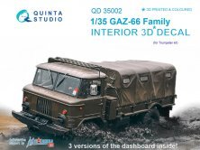1/35 GAZ-66 Family 3D-Print & colour Interior