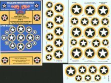 Yellow Wings Decalcomanie Insegna US 1942 1/48