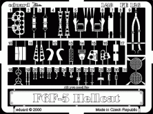 1/48 F6F-5 Hellcat Zoom Photoetched