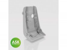 1/32 Messerschmitt P.1101 seat with seat belts