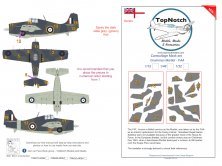 1/32 Grumman Martlet camouflage pattern paint mask Revell, Trump