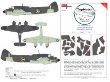 1/32 Bristol Beaufighter Royal Navy B camouflage paint masks
