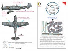 1/35 Messerschmitt Bf-109G-6 Erla camouflage pattern paint masks